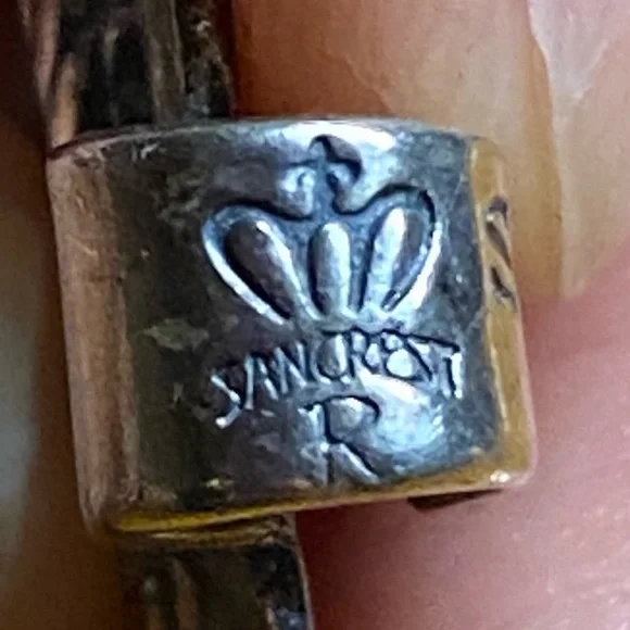 ✨ Vintage Sancrest® / Sanford Silver-Tone Concho Belt | Southwestern | 1960s–70s - Picture 3 of 12